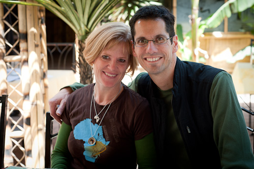 Together at the Lucy Restaurant